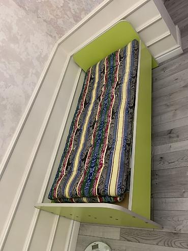 bed sheets: Односпальная кровать с матрасом. - Компактный размер, подходит для — 1