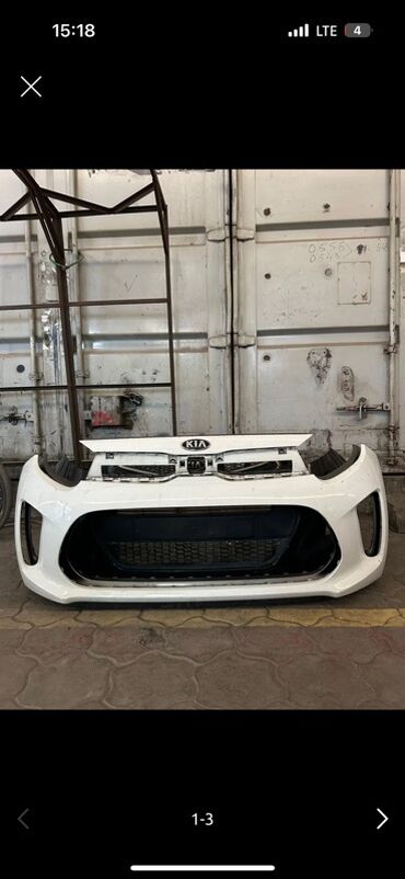 Бамперы и комплектующие: Бампер Передний Kia, Оригинал
