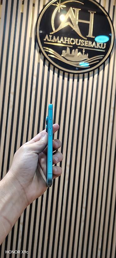 kredit iphone x: IPhone 16, 128 GB, Yaşıl, Simsiz şarj, Face ID, Sənədlərlə — 6