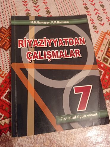 riyaziyyatdan calismalar namazov 6: Salam 7-ci Sinif M.B.Namazov Riyaziyyat Çalışmaları Satılır.İçi