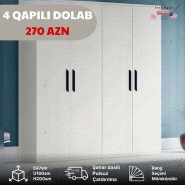 Dolablar: Yeni, Açılan, 3 qapılı Düz dolab, Qarderob, paltar dolabı, Azərbaycan -da lalafo.az — 5 Dolablar: Yeni, Açılan, 3 qapılı Düz dolab, Qarderob, paltar dolabı, Azərbaycan — 5