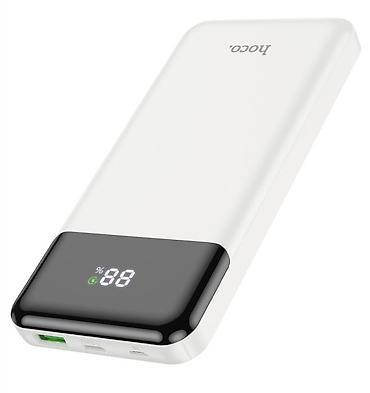 micro: Внешний аккумулятор Hoco J102, 10000 мА·ч - Быстрая зарядка: PD 20W и — 5