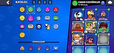 İncəsənət və kolleksiyalar: Brawl Stars hesabı – ətraflı məlumat - Kupa: 2535 (maksimum 2539) — 5