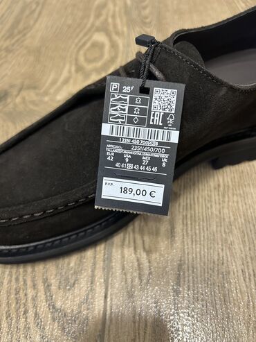 kişi üçün kətan mokasinlər: Massimo Dutti brendi ayaqqabi satiram. 42 ölçu. Yenidi . Magazada 400