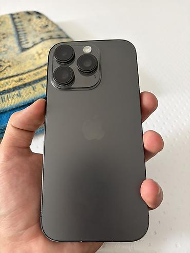 kvm switch: IPhone 16 Pro, Б/у, 256 ГБ, Черный, Наушники, Защитное стекло, 91 % — 3