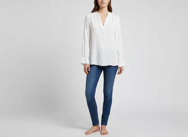 sukienka w kratkę h m: H&M Mama, Жіноча блуза, розмір XS