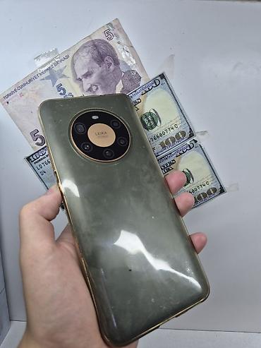 mate 20: Huawei Mate 40, Б/у, 128 ГБ, цвет - Зеленый, 1 SIM, 2 SIM — 1