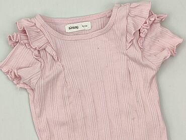 crop top z wiązaniem sinsay: Футболка, SinSay, 2-3 р., 92-98 см, стан - Дуже гарний