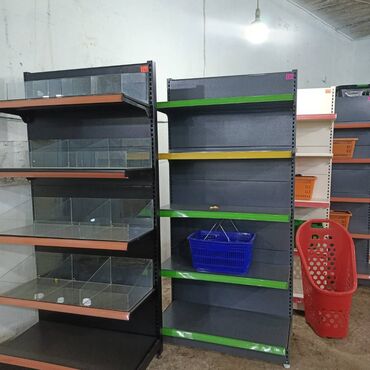 Rəf vitrinləri: Mağaza və marketlər üçün divar və ikitərəfki vitrin rəflər Vitrin — 5