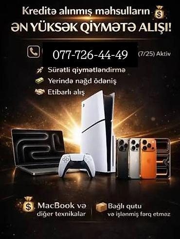 samovar almaq: Kreditə alınmış məhsulların ən yüksək qiymətə alışı xidməti - Sürətli — 1