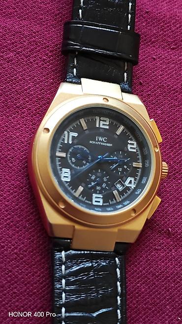 Ručni satovi: IWC Schaffhausen ručni sat – hronograf, zlatno kućište - Analogni — 10