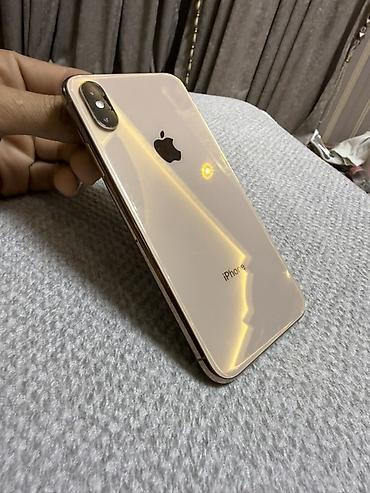 гарнитур цена: IPhone Xs, Б/у, 64 ГБ, Золотой, Чехол, Защитное стекло, 75 % — 1