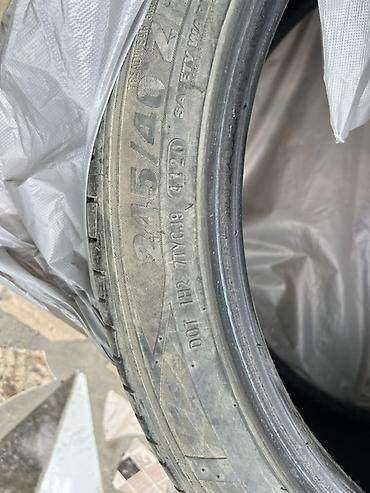 w210 55: Комплект летних шин Kumho Ecsta SPT KU31. - Размер: 245/40 ZR19 98W — 5