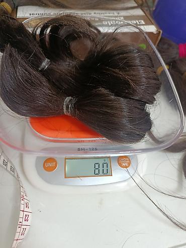 tebii sac aliram: 30 sm uzundu 80 qr krakasiz sac — 1