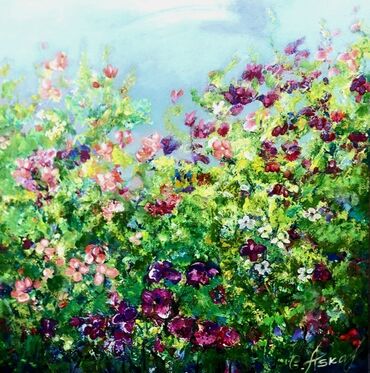 современные художники: Картины интерьерные -3 шт.Цена указано за 1 картину