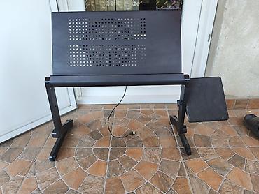 pdp koncentrat za vlagu: Prilagodljivi sto/štand za laptop sa hlađenjem - Ergonomičan sklopivi — 1