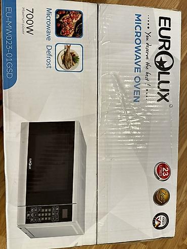 Eurolux Mikrodalğalı Soba – EU-MW023-01GSD - Həcm: 23 litr - Maksimum