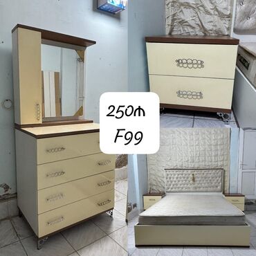 Masa və oturacaq dəstləri: İkinəfərlik çarpayı, Termo, 2 tumba, İşlənmiş