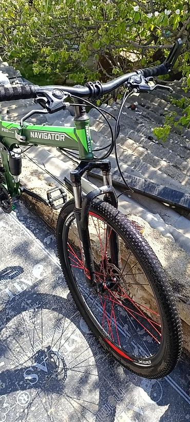 İdman velosipedləri: NAVIGATOR Pro Fold dağ velosipedi - Geniş profilli 26" təkərlər — 2
