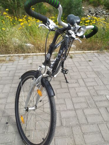 дорожный велосипед 28 дюймов: Прочный германский велосипед 28 колёса, переключение 3 × 7 В