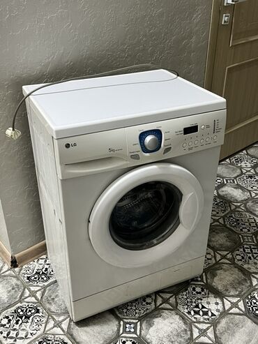 выкуп стиральных машин на запчасти: Кир жуучу машина LG, Колдонулган, Автомат, 5 кг чейин