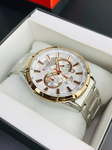 Qol saatları: Yeni, Qol saatı, Curren, rəng - Ağ — 9