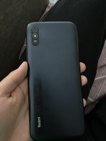 телефон ми 7: Xiaomi, Redmi 9A, Б/у, 64 ГБ, цвет - Черный, 2 SIM