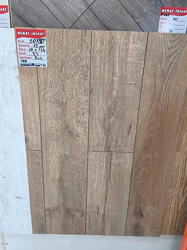 Laminat döşəmə paneli – taxta teksturalı - Kod: 50387 - Qalınlıq: 12