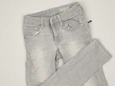 house jeansy mom fit: Spodnie jeansowe, H&M, 9 lat, 128/134, stan - Dobry