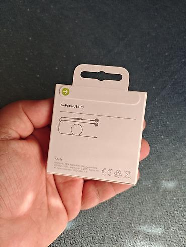 apple earpods: Yeni Simli Qulaqcıqlar, Apple, rəng - Ağ — 2
