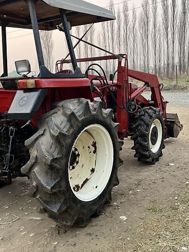 Другие мини-тракторы: Фронтальный мини-трактор, красный, с навесным погрузчиком Описание: - — 13