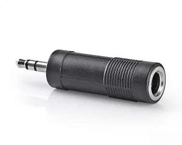 Zvučnici, slušalice i mikrofoni: Adapter 6.35 mm (1/4") ženski na 3.5 mm muški TRS stereo - Pretvara — 9