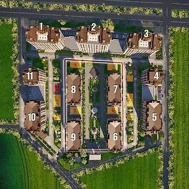 елисей: 2 комнаты, 71 м², Асанбай мкр Элитка, 10 этаж, ПСО (под самоотделку) — 1