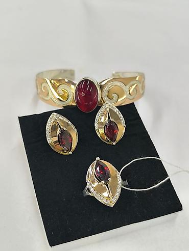 Серебряные наборы украшений: Набор украшений, Проба 925, Женские, Новый — 12