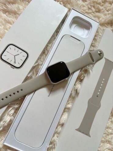 apple watch qiymeti azerbaycanda: İşlənmiş, Smart saat, Apple, Аnti-lost, rəng - Bej