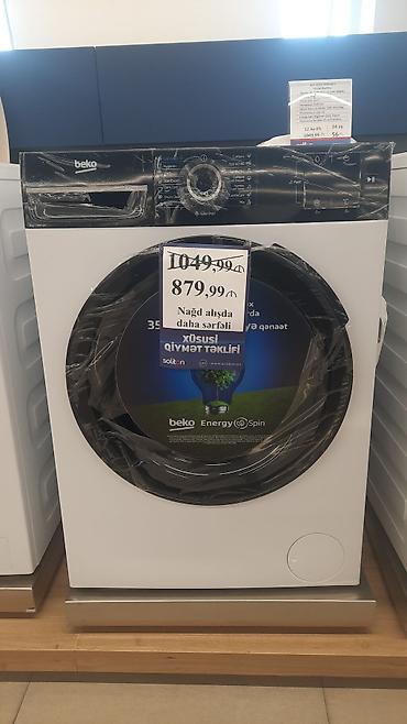 hisense wfea 6010: Beko önyükləməli paltaryuyan maşın - Model: Beko (ön paneldə — 1