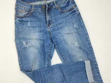 legginsy ciążowe jeansowe: Jeans, S (EU 36), condition - Good