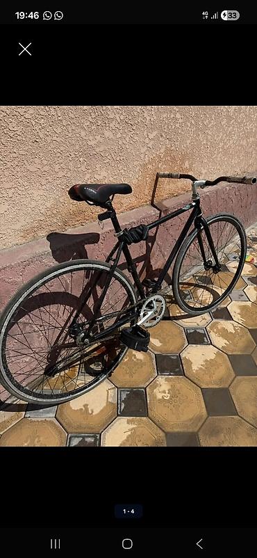 gray fixed gear: Городской велосипед-синглспид (фикси/фривил) В ПОДАРОК ГАБАРИТКА И — 4