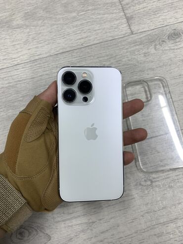 бу айфон 13 про макс 256: IPhone 13 Pro, Б/у, 256 ГБ, Белый, Чехол, 79 %