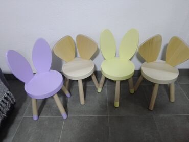 Ostali dečiji nameštaj: Zeka mis stolice fi26cm 1700 din zeka mis fi 30 2000din kruna 2100din — 18