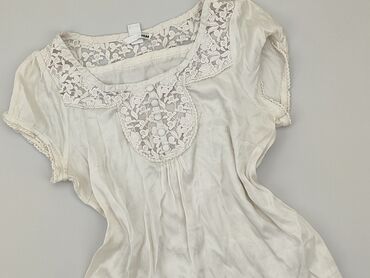 spódnice w biało granatowe paski: H&M, M (EU 38), condition - Good