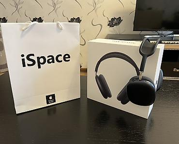 Qulaqcıqlar: Apple Airpods Max Midnight. Tecili satilir. Ideal veziyyetdedir — 4