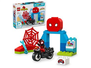 кухня игрушечная: Lego Duplo 10424 Приключения Спина на мотоцикле 🏍️24 детали ⬛