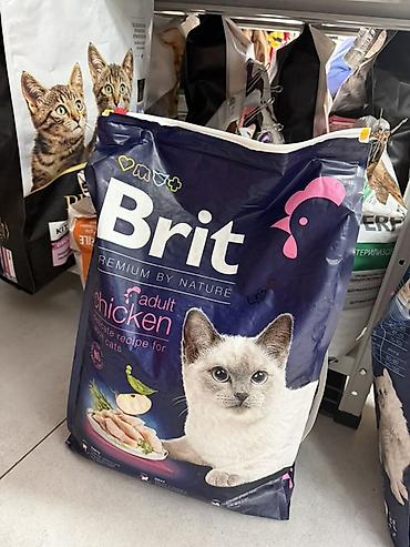 Сухой корм для кошек Brit Premium by Nature 1кг 430сом -