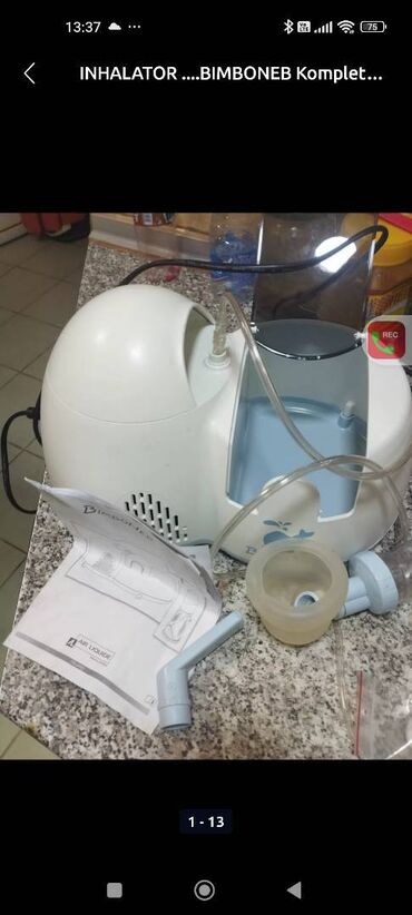 Ostale dečije stvari: Inhalator BIMBONEB kompletan 

Mirjevo — 11