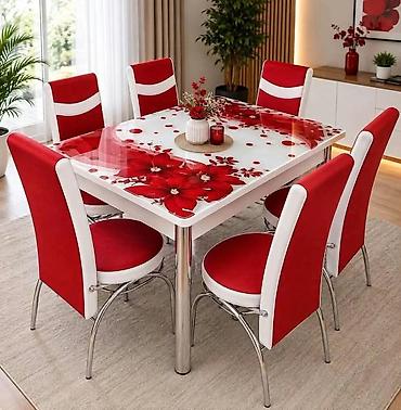 Setovi stolova i stolica: Turski komplet sto i 6 stolica cena 350e na lalafo.rs — 2 Setovi stolova i stolica: Turski komplet sto i 6 stolica cena 350e — 2