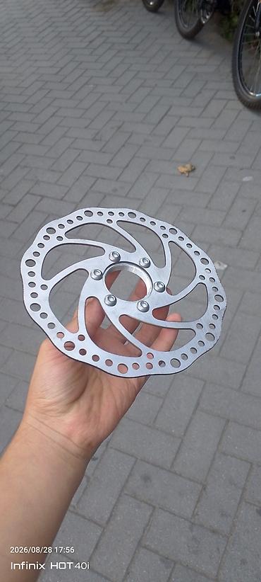 dirsək altı: Velosiped üçün disk breyk rotoru - Material: paslanmayan — 1
