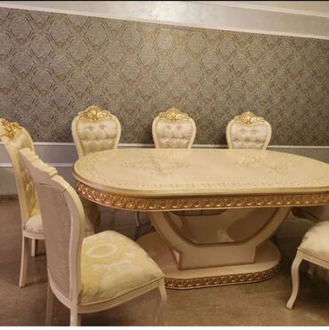 Masa və oturacaq dəstləri: Qonaq otağı üçün, Yeni, Açılan, Dördbucaq masa -da lalafo.az — 10 Masa və oturacaq dəstləri: Qonaq otağı üçün, Yeni, Açılan, Dördbucaq masa — 10