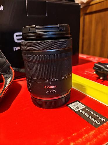 idmana aid şəkillər cəkmək: Peşəkar foto-video çəkiliş dəsti Komponentlər: - Canon EOS RP tam — 6