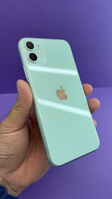 скупка нерабочих компьютеров: IPhone 11, Б/у, 128 ГБ, Зеленый, Коробка, 76 %